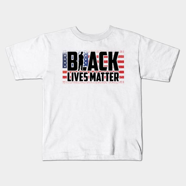 Black Activism: Black Lives Matter Kids T-Shirt by POD Anytime